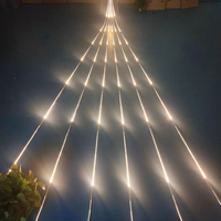 Bande LED à eau courante bicolore 2700K-6500K SPI 576LEDs/m, adressable, CCT COB, guirlandes lumineuses, télécommande, WS2811 IC DC24V