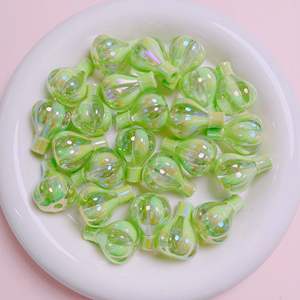 Two-color <b>Small</b> Hot Air <b>Balloon</b> Straight Hole Loose Beads DIY Mobile Phone Chain Keychain Material Acrylic Beads Color <b>Balloon</b> - Product Image 3