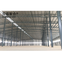 Hangar en structure métallique, entrepôt en acier personnalisable pour usage commercial