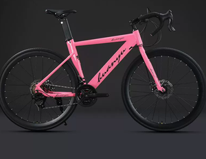 Sepeda Balap Dewasa Breeze Road untuk Pria dan Wanita Ultra-Ringan Fixed Gear Dual V Brake Rangka Baja Terintegrasi Satu Unit - Product Image 3