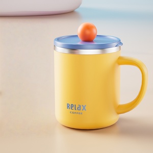 Caneca Térmica de Aço Inoxidável 304 com Parede Dupla Antiescaldante e Tampa, Ideal para Café e Chá, Perfeita para Casa, Escritório, Dormitório e Presente de Aniversário - Product Image 5