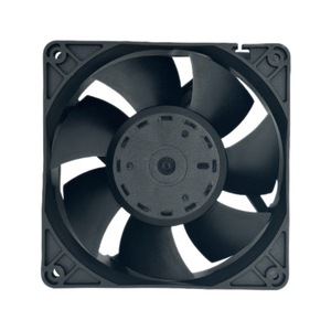 Qi Fang Electric Axial Fan 12 In 220V Ac Black Plastic For Purifier <b>Humidifier</b> IP68 Waterproof - Product Image 4