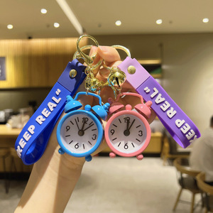 Mini Đồng Hồ Báo Thức <span class=keywords><strong>Keychain</strong></span> Sáng Tạo Dễ Thương Nhiều Màu Điện Tử Xe Trang Trí Túi Mặt Dây Chuyền Trang Trí Vài Móc Chìa Khóa Quà Tặng Phụ Kiện - Product Image 1