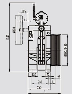 Thang Máy Không Hộp Số Máy Kéo Động Cơ MCG300 - Product Image 3