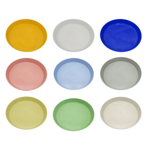 Assiettes en plastique réutilisables biodégradables recyclables personnalisables de haute qualité Fabricant d'assiettes jetables écologiques - Product Image 1