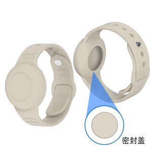Correa de Silicona Deportiva Ecológica para Reloj, Accesorios de Protección Antipérdida para AirTags - Product Image 5