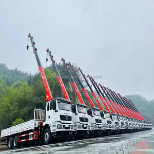 Camion lourd Shacman X3000 H3000 6x4 12 roues avec <span class=keywords><strong>grue</strong></span> montée Sany-Palfinger 20 tonnes 25 tonnes 30 tonnes, <span class=keywords><strong>grue</strong></span> à flèche hydraulique - Product Image 2
