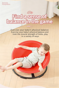 Silla Giratoria de Entrenamiento Sensorial CE/CPC 360 °   Silla Giratoria de Gran Tamaño, Silla Giratoria para Niños, Ejercicio de Equilibrio Vestibular - Product Image 6