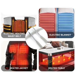 Kabel Pemanas Selimut Listrik 12v 230v 24v Kawat Pemanas Karbon untuk Inframerah - Product Image 3