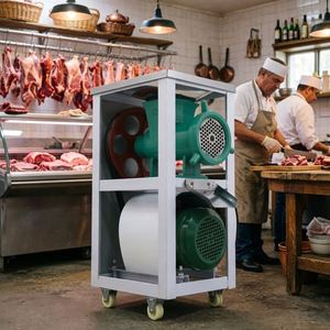 Équipement mobile de hachage de viande fraîche, machine à hacher la viande congelée automatique pour <span class=keywords><strong>charcuterie</strong></span> et transformation de viande en petites séries - Product Image 3
