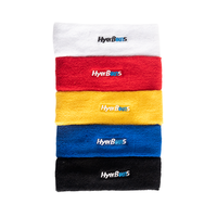 Bandeau de sport populaire pour le basketball, avec logo personnalisé, séchage rapide, antidérapant, épais, protection professionnelle pour la gym en été