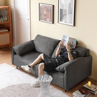 Canapé-lit intelligent inclinable double usage, pliable et extensible, pour chambre, balcon, salon, espace compact, avec télécommande