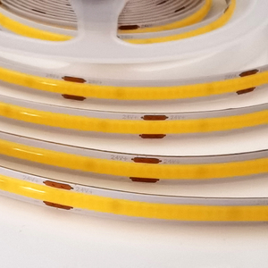 Thêm một xu để mua tôi L t Hình dạng kết nối cho thương mại 12V 24V COB LED Strip ánh sáng dotsless 480LED CRI>90 8mm 11W 5m - Product Image 3