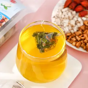 TZ010 Thé détoxifiant <span class=keywords><strong>pour</strong></span> <span class=keywords><strong>le</strong></span> <span class=keywords><strong>foie</strong></span>, éliminant la chaleur, avec logo personnalisé, sachet de thé chicorée et gardénia - Product Image 4