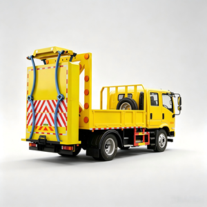 Dongfeng 4x2 18Ton Truck Mounted Attenuator 100K Crash Cushion Vehicle Hydraulic Lifting Anti-collision Buffer Truck - Product Image 1
