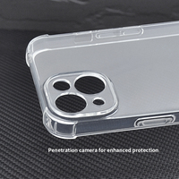 Nouvelle mode caméra arrière précise housse de téléphone de protection anti-chute étui de téléphone Transparent antichoc pour iPhone 14 13 12 Pro Max