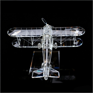 Nórdico creativo hogar transparente cristal avión decoración ornamento moderno Simple modelo habitación <span class=keywords><strong>vino</strong></span> gabinete Decoración - Product Image 4