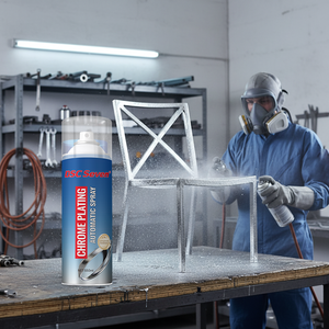 <span class=keywords><strong>Peinture</strong></span> en aérosol métallisée chromée de qualité supérieure, résistante à la <span class=keywords><strong>rouille</strong></span>, <span class=keywords><strong>effet</strong></span> miroir <span class=keywords><strong>pour</strong></span> l'automobile, le métal, le plastique, le <span class=keywords><strong>bois</strong></span> - Product Image 1