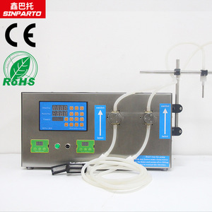 Machine de remplissage de liquides électrique Sinparto 220V semi-automatique haute précision avec pompe pour bouteilles et garantie d'un an - Product Image 3