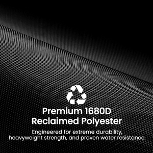 Electronic Organizer Accessory Pouch for MacBook Charger Cables Power Bank Hard Drive Cords USB Adapter Memory Card - Product Image 5