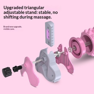 Muscle Relaxation Spiky EVA Foam Roller Yoga Column <b>Massage</b> Slimming Leg <b>Calf</b> Fitness Beginner Auxiliary Tool Qianang Medium - Product Image 4