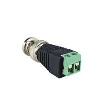 Connecteur BNC mâle et femelle à bornes à vis de haute qualité pour accessoires de vidéosurveillance
