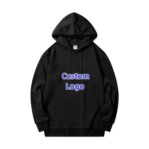 เสื้อฮู้ดดี้ผู้ชายสั่งทำโลโก้ได้ ขายส่ง เสื้อฮู้ดดี้คุณภาพสูงสำหรับทุกเพศ แฟชั่นสตรีทแวร์ ไซส์ใหญ่ ผ้าฝ้ายแท้เนื้อนุ่ม - Product Image 1