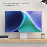 Monitor KVM IPS 4K 120Hz de 27 pulgadas en stock para negocios profesionales, oficina, entretenimiento en el hogar, personalización OEM