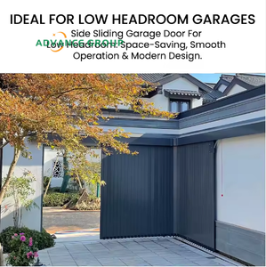 <span class=keywords><strong>Porte</strong></span> <span class=keywords><strong>de</strong></span> <span class=keywords><strong>garage</strong></span> coulissante latérale sans ressort <span class=keywords><strong>de</strong></span> torsion, faible entretien, pour parking résidentiel - Product Image 4