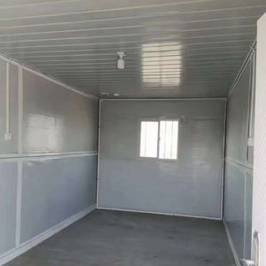 Casas de contenedores plegables prefabricadas triangulares personalizadas de fábrica casas de vida modulares plegables apilables prefabricadas de 20 pies y 40 pies - Product Image 6