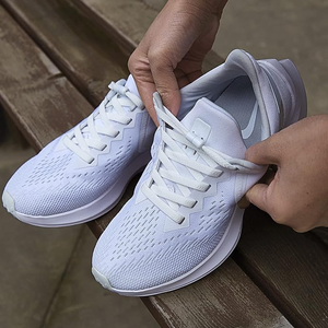 <span class=keywords><strong>Fashion</strong></span> desain populer tali sepatu datar sepatu bot kerja lebar sepatu renda katun setengah elastis tanpa tali sepatu untuk Sneaker - Product Image 6