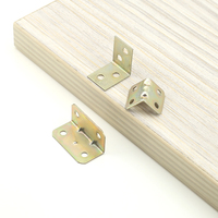 Support d'angle en métal en forme de L pour meubles, fixation murale moderne pour tous les projets en bois intérieurs et extérieurs
