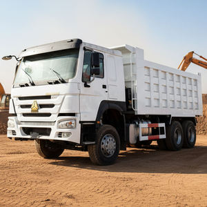 รถดัมพ์มือสอง ราคาถูก 6x4 8x4 รถบรรทุกใหม่ Sinotruck Howo Tipper Dumper - Product Image 1
