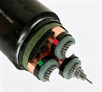 Cables de Alimentación Aéreos para Minería y Construcción Industrial con Conductor de Cu/Al y Aislamiento XLPE, Voltaje Nominal 1.8/3kV~26/35kV