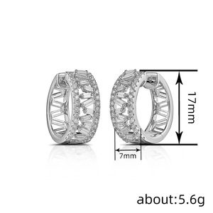 Orecchini Geometrici a Cerchio per Donne, Gioielli Eleganti e Delicati per Uso Quotidiano - Product Image 5