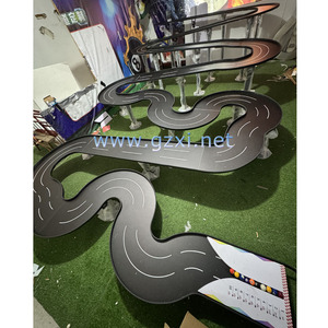 Pista Gigante Personalizzata in Metallo per Biglie, per Centri Commerciali e Parchi Divertimento, Macchina Interattiva su Larga Scala per Gioco con Biglie Rotolanti - Product Image 6