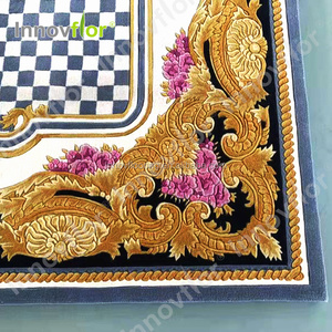 Habitación de diseño de lujo alfombra de seda 100% de Nueva <span class=keywords><strong>Zelanda</strong></span> lana alfombras alfombra - Product Image 6