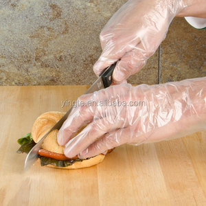 Usine de gros PE <span class=keywords><strong>Film</strong></span> simple nous gants jetables longs gants en plastique - Product Image 6