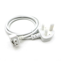 Câble d'extension universel pour prise UK US EU, 6 pieds (1,8 m), pour adaptateur secteur MacBook 45W 60W 85W, cordon de chargeur en stock, prêt à l'emploi