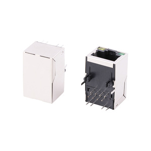 Dễ dàng sử dụng 6P Cắm và chơi RJ45 1*1 mạng biến áp vật liệu hợp kim <span class=keywords><strong>PCB</strong></span> với kết nối ứng dụng điện tử - Product Image 2