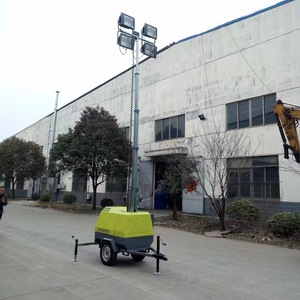 Storike Mobile Light Tower 7M 9LED Automatic Lift Outdoor Emergency Lighting <b>Battery</b> Powered DC <b>24V</b> - Product Image 1