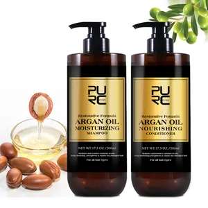 Factory Wholesale Argan Oil Shampoo Sulfate Free Morocco Hair Shampoo And Conditioner Vendors Private Label