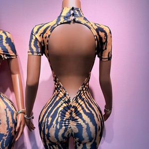 Nuovi Arrivi Moda Estate 2026: <span class=keywords><strong>Tuta</strong></span> Sexy Senza Schienale di Tendenza per Club - Product Image 3