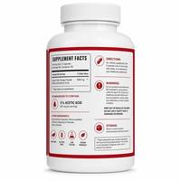 Capsules de vinaigre de cidre de pomme de marque OEM/ODM, compléments nutritionnels et de santé, agents détoxifiants et brûleurs de graisse
