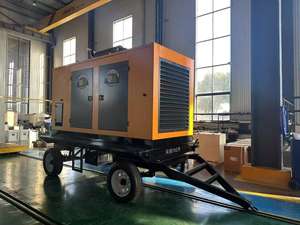Generador Diésel de 30KW Montado <span class=keywords><strong>en</strong></span> Remolque, 40KVA Trifásico, Portátil, Silencioso, con ATS para Minería/Trabajos Viales/Respaldo de Energía de Emergencia - Product Image 3