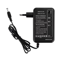 Mini-onduleur portable AC 100-240V vers DC 5V 9V 12V pour modem, caméra CCTV, routeur Wi-Fi, amplificateur de bande LED, amplificateur de panneau