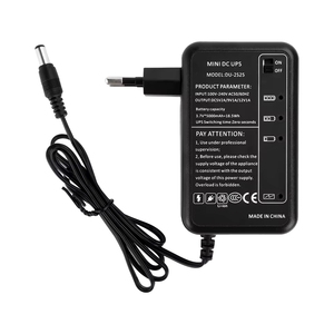 Mini UPS Portátil AC 100-240V a DC 5V 9V 12V para Módem, Cámara CCTV, Router Wi-Fi, <span class=keywords><strong>Amplificador</strong></span>, Tira de LED, <span class=keywords><strong>Amplificador</strong></span> de Panel - Product Image 1
