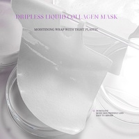 Masque facial coréen au collagène fermenté, anti-rides, raffermissant et réparateur des globules blancs, 4 semaines de traitement