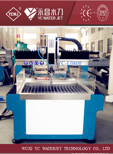 Máquina de Corte por Chorro de Agua CNC de Pequeña Escala, Totalmente Cerrada, para Cortar Piezas de Acero, Vidrio y Plástico - Product Image 5