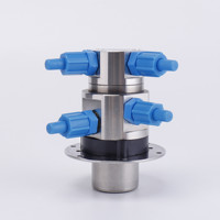 Nuevo cabezal de bomba Domino compatible DB36610-DBA7021-T1 270 para 36610 (Rotor corto de doble circuito) Serie A&A+ Repuestos Domino 1 año de garantía